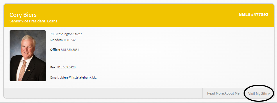 Screenshot mortgagebot